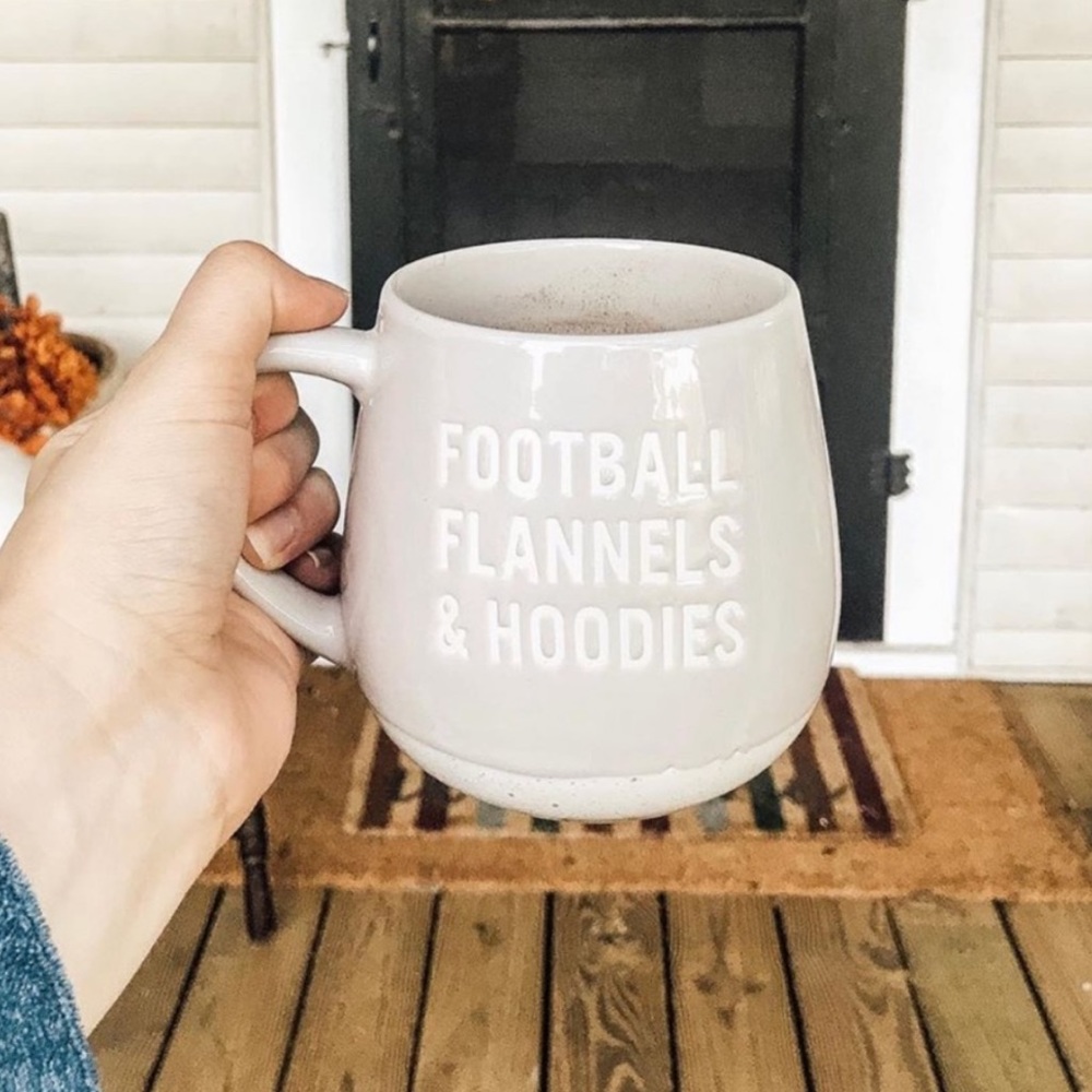 NEW Football, Flannels & Hoodies Fall Coffee Mug